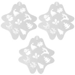 3 st Ansikts- och kroppsmålningsschabloner för barn Julkonst> Smink