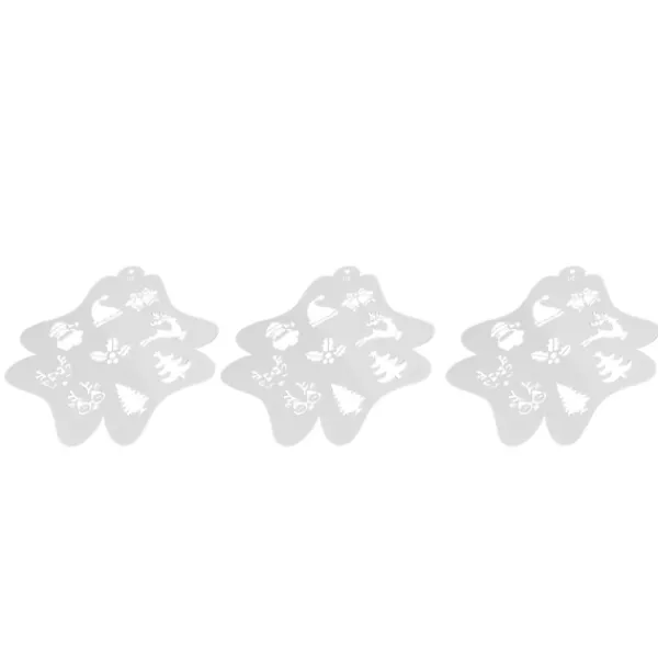 3 st Ansikts- och kroppsmålningsschabloner för barn Julkonst> Smink