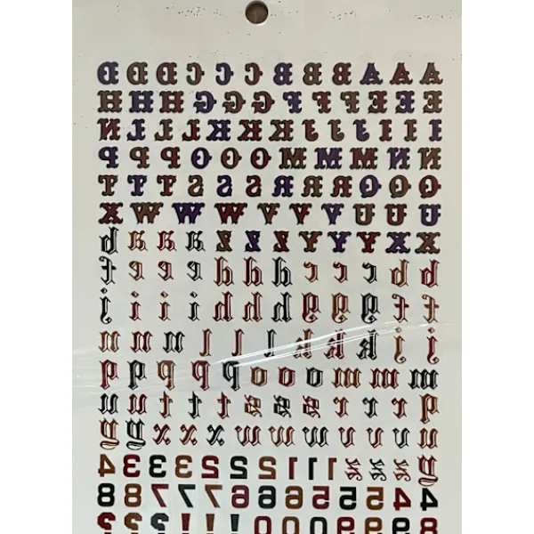 Novia 6 st Ark Temporära Tatueringar / Fake Tattoo Sticker - Ros / Fjäril / Rock / Bokstäver> Smink