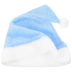 1 st Blå Jultomte Hatt Jul Sjungande Dekoration för Barn Juldekor Väska 40.00X30.00X1.00CM><noscript><img width=