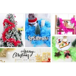 8 st Blandade Färger Fjäderboa, Dam Flickor Maskeradboa, Mardi Gras Boa Kostymfest Tillbehör-MXBC><noscript><img width=