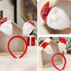 3 st blandade julhuvudband, julhuvudband A1018-06> Huvudbonader