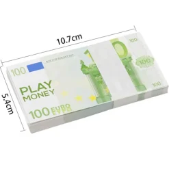 100 st Euro rekvisita lek pengar låtsas pengar valörer magiska rekvisita> Tillbehör