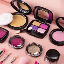 LBSS 11/21 st falska sminkleksaker för flickor Bärbara tvättbara sminkleksaker för små flickor> Smink