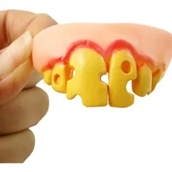 OCEAN 8 st Funny Wacky Konstgjorda Tandfästen Fula Falska Tänder Konst><noscript><img width=