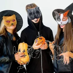 12 st Ögonnät 7,9x5,9 tum DIY Therian Mask Material Kit Plastnätark kompatibel för DIY-hantverk> Masker