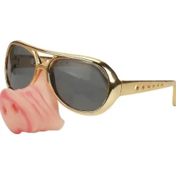 2 st Grisrosa Gris Pig Näs Glasögon Fest Dekorativa Glasögon Roliga Cosplay Glasögon Rekvisita För Halloween Karneval> Tillbehör