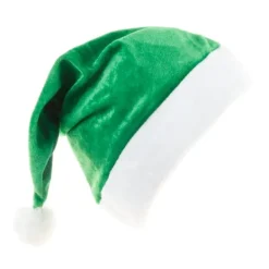 2 st Gröna Tomtehattar i Non-Woven Tyg för Julkostymer> Huvudbonader