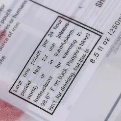 5 st Halloween Blod Dryck Påse 250ml Påsar Juice Påse Vampyr Plasma Dekor Rekvisita><noscript><img width=