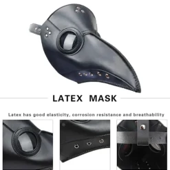 1 st Halloween europeisk och amerikansk pestläkare mask cosplay> Masker