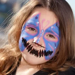 12 st Halloween Leende Mun Tatueringsdekaler Clown Horror Mun Tillfälliga Tatueringar för Barn Vuxna Cosplay Party Dekorationer><noscript><img width=