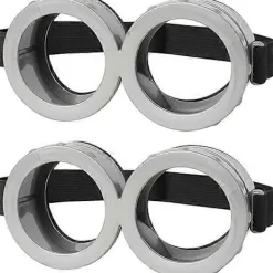 2 st Halloween-glasögon för vuxna och barn, 3D-glasögon, kostymtillbehör, Minion Cosplay, födelsedagsfestset-FA-> Tillbehör