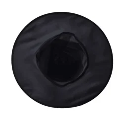 2 st Halloween-hatt Svart Oxfordtyg Trollkarlhatt Sminkkostnad> Huvudbonader