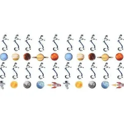 20 st Hängande Virvel Planet Tema Spiral Party Tillbehör För Samling Födelsedag Afternoon Tea> Smink