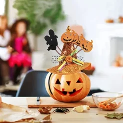 2 st Häx Pumpa Hatt Huvudband Halloween Häxhatt Hår Kostym><noscript><img width=
