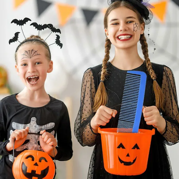 3 st Jätte Kammar Stor Kam Skämt Halloween Stor Kam Dekorativ Kam Rekvisita Stor Kam Halloween Karneval Party Favörer> Tillbehör