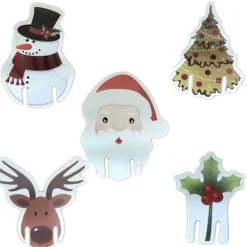 10 st Jul Kopp Kort Tomtehatt Vinglas Dekor Julgran Ornament För Hem Juldekoration Festdekor Nyårspresenter><noscript><img width=