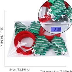 12 st juldiadem, juldiadem för kvinnor, barn och män, jultema hårband, stilar med snö><noscript><img width=
