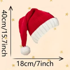 FMYSJ 3 st Julhattar, Varm Höst- och Vintermössa för Kvinnor & Män, Stretchig Unisexdesign, Perfekt Julklapp, Jultillbehör, Festliga (FMY) 6PCS(big)><noscript><img width=
