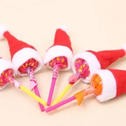 10 st jultomteluvor för dockor, festlig tomteluva KLB><noscript><img width=