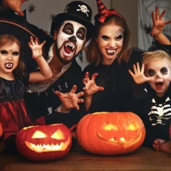 2 st Julvampyrtänder, Infällbara Vampyrtänder, Cosplay-FF-><noscript><img width=