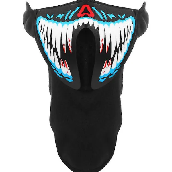 1 st LED-belyst Mask> Masker