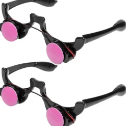 2 st Lysande Glasögon LED Ljusglasögon Självlysande Glasögon Clown Lysande Glasögon för Julfest Roliga Glasögon Rekvisita> Tillbehör