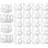 30 st Maskerad Blank Mask Kattmasker Kostym Cosplay Mask DIY Omålad Kattmask> Masker