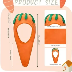 Holocky 1 st Morotshatt Rolig Morotshuvudbonad Nyhet Unisex Grönsaker Present><noscript><img width=