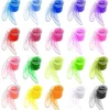 Selected deals 20 st Multifärgade Dans Sjal, Mjuk Organza Silke Kvadratisk Magiska Trick Rörelse Prestanda Rekvisita Tillbehör Sjal För Barn Flickor Fest Ac> Tillbehör