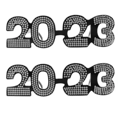 2 st Nyår Fest Cosplay Glasögon Roliga Glasögon Festival Kostym Rekvisita> Tillbehör