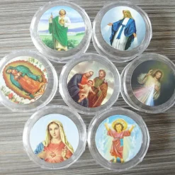 unbranded 10 st Plastförvaringslåda för runda pärlor Katolsk radband för kors Religiös Ne><noscript><img width=