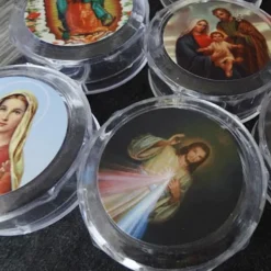 unbranded 10 st Plastförvaringslåda för runda pärlor Katolsk radband för kors Religiös Ne><noscript><img width=