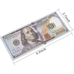 500 st. Rekvisita Dollarsedlar Replika Dollarsedlar Falska Lekpengar Souvenirsedlar Falska Dollarsedlar För Hemfest Filmreklam Nyhetsrekvisita Ga><noscript><img width=