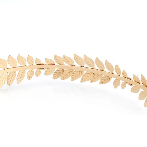 3 st romersk kejsare lagerkrans krona guld blad pannband kostym del> Huvudbonader