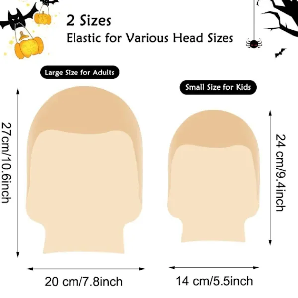 1 st Skallig Hätta för Smink STOR STOR -FA-> Smink