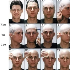 1 st Skallig Huvud för Makeup STOR STOR><noscript><img width=