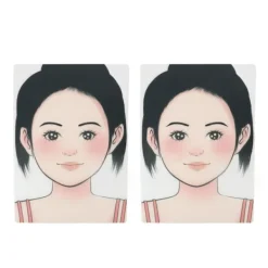 2 st smink ansiktsmålning övningstavla tvättbar återanvändbar ansiktsmålning övningstavla för scen hem> Smink