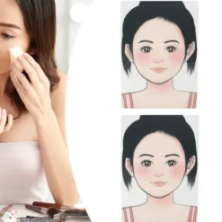 2 st smink ansiktsmålning övningstavla tvättbar återanvändbar ansiktsmålning övningstavla för scen hem><noscript><img width=