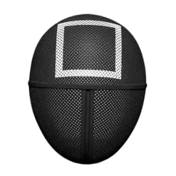 2 st Squid Game Mask TV Cosplay Maskeradskräck Kostymfest PP><noscript><img width=