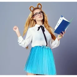 3 st Söt Chipmunk-Öron Hårband Tillbehör Set för Cosplay Halloween Djurdräkt Fest><noscript><img width=