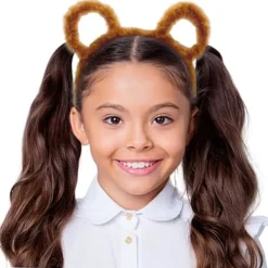 3 st Söt Chipmunk-Öron Hårband Tillbehör Set för Cosplay Halloween Djurdräkt Fest><noscript><img width=