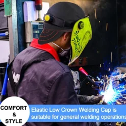 2 ST Svetsmössa Skyddshatt Krona Svetsarhattar> Huvudbonader