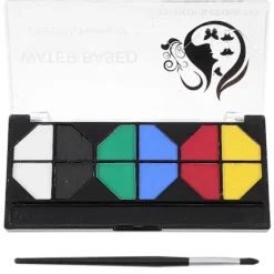 1 st Vattenlöslig Ansiktsfärg Smink Ansiktsmålning Maskerad Kroppsfärg> Smink