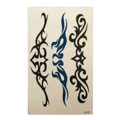 1 st Vattentät Temporär Tatuering Räv Kroppskonst Sexig Harajuku För Man Kvinna Henna Falska Flash Tatuering Klistermärken> Smink