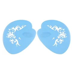 7 Stilar Återanvändbar Ansiktsmålningsstencil Set Blomma Fjäril Kroppsmålningsmall><noscript><img width=