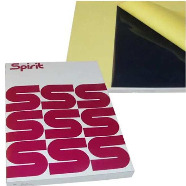 100 st/set A4-storlek tatueringspapper termisk stencil kolpapper papper extra tatuering överföringspasta> Smink