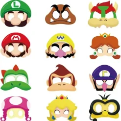 6~8 st/set Disney Lilo & Stitch Party Dekoration Pappersglasögon Masker Foto Cosplay Rekvisita Barns Grattis på födelsedagen Tillbehör | Fyndiq> Tillbehör