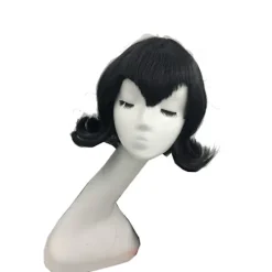 1 Styck Elf Hotel Vampyrdotter Mavis Omvänd Svart Sho> Peruker