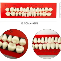 4 stycken Akrylharts Falska Tänder Tandprotes Falska Tänder Halloween Horror Tänder Halloween Makeup Cosplay Kostymfest Ornament Tillbehör (4 st)> Tillbehör